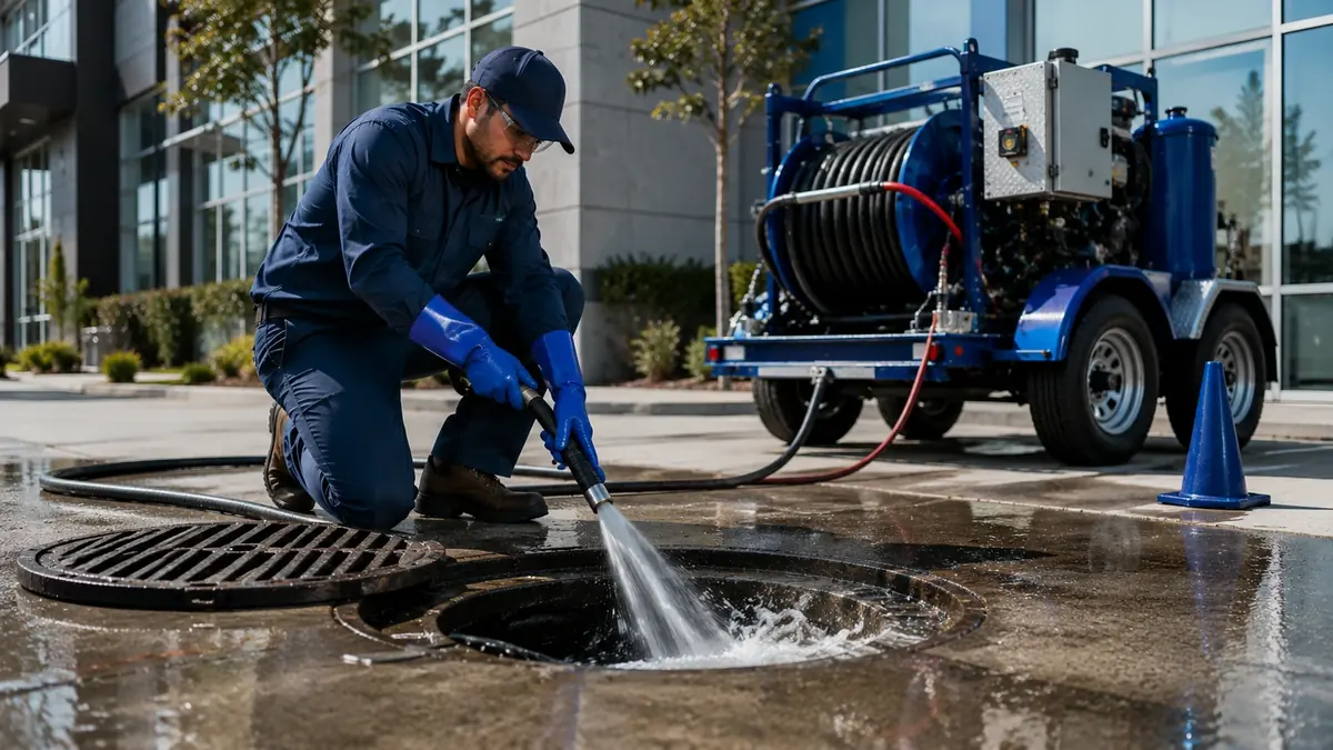 Commercial Hydro Jet Drain Cleaning in Cardiff By The Sea
